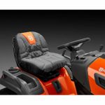 Husqvarna Tractor Seat Cover Riding Mower Accessories, Orange/Gray