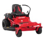 Craftsman 46″ Gas Zero-Turn Riding Lawn Mower with 22.0 HP* Kohler 7000 Series Engine, Gas Lawn Tractor with Dual Hydrostatic Transmission, Red/Black