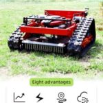 Lawnmower Robotic Remote Controlled Cordless