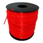 wewr Echo String Trimmer Cross Fire Line 5-Pound Commercial Square .095-Inch-by-1280-ft String Trimmer Line in Spool (0.095, Red)