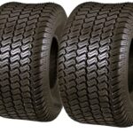2 NEW HORSESHOE 22×11.00-10 6Ply Turf Trac Pattern for Ridding Lawn Mower Garden Tractor Tires Tubeless 22×11-10 T198 22110010